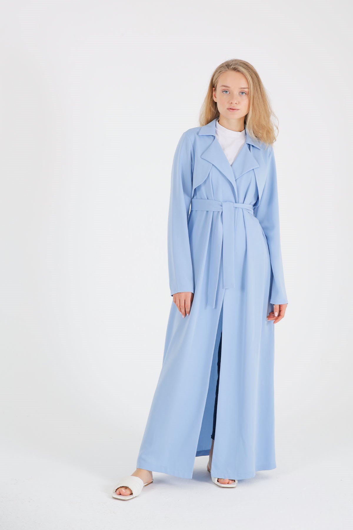 TRENCH DY BLEU PASTEL