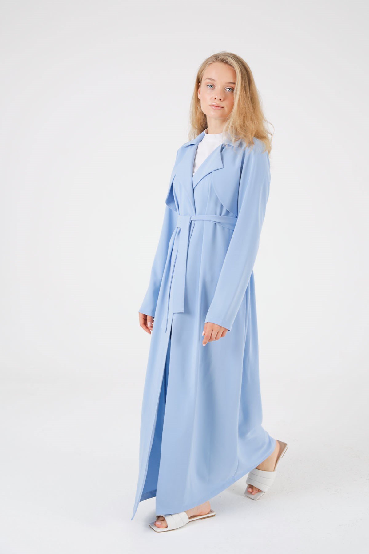 TRENCH DY BLEU PASTEL