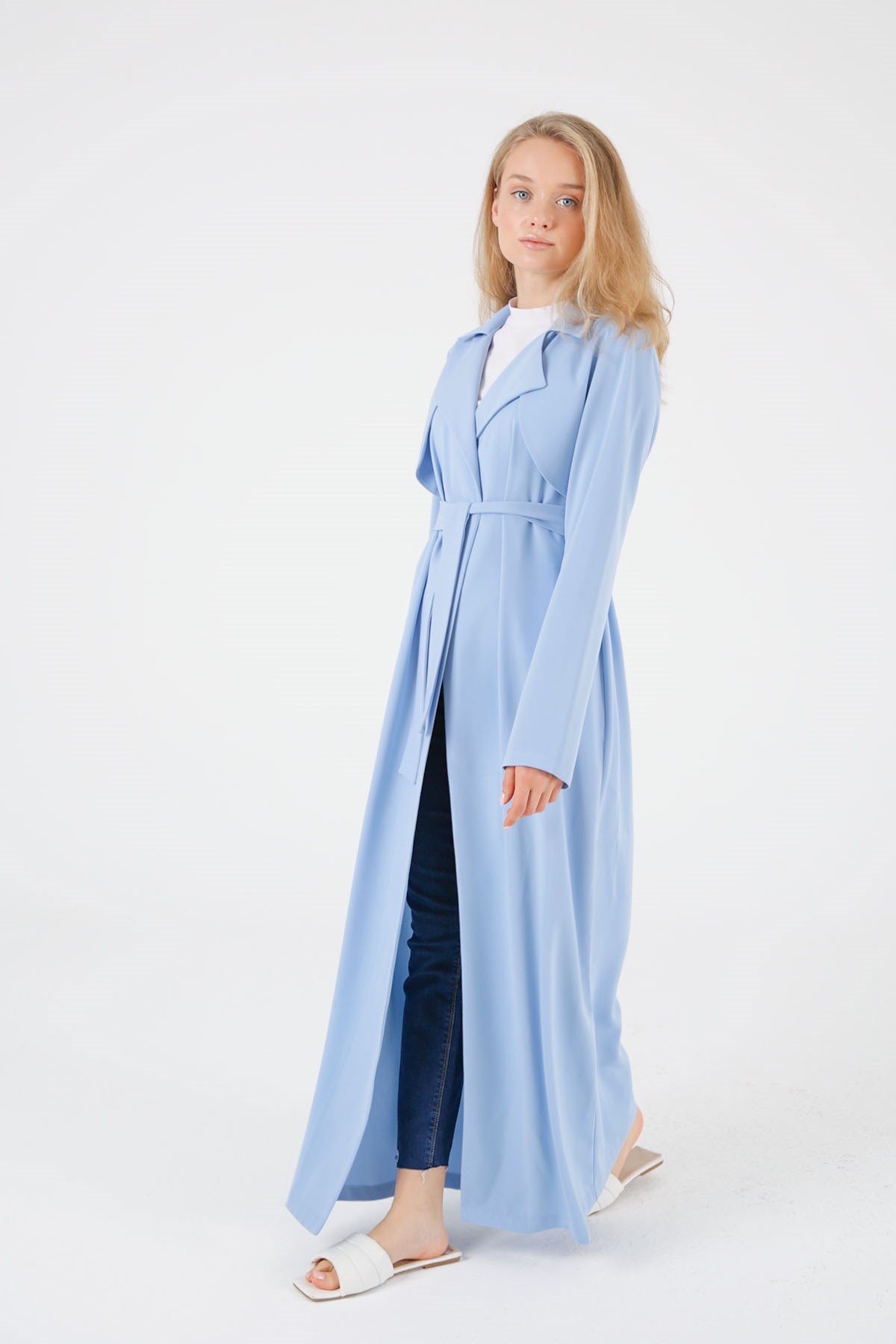 TRENCH DY BLEU PASTEL