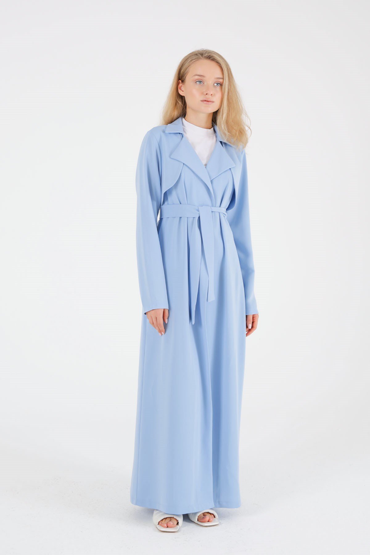 TRENCH DY BLEU PASTEL