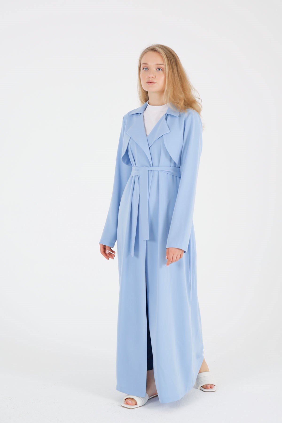 TRENCH DY BLEU PASTEL