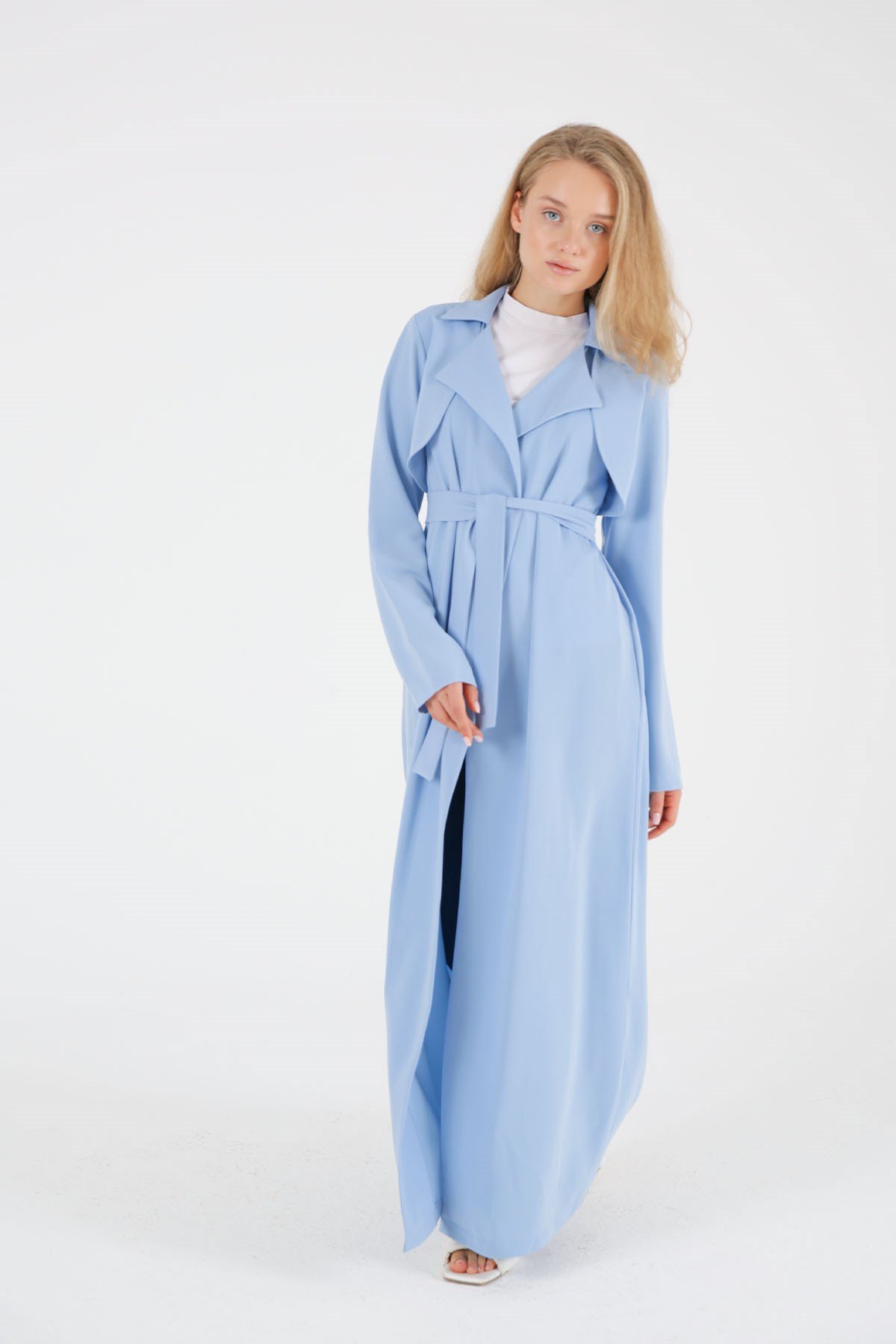 TRENCH DY BLEU PASTEL