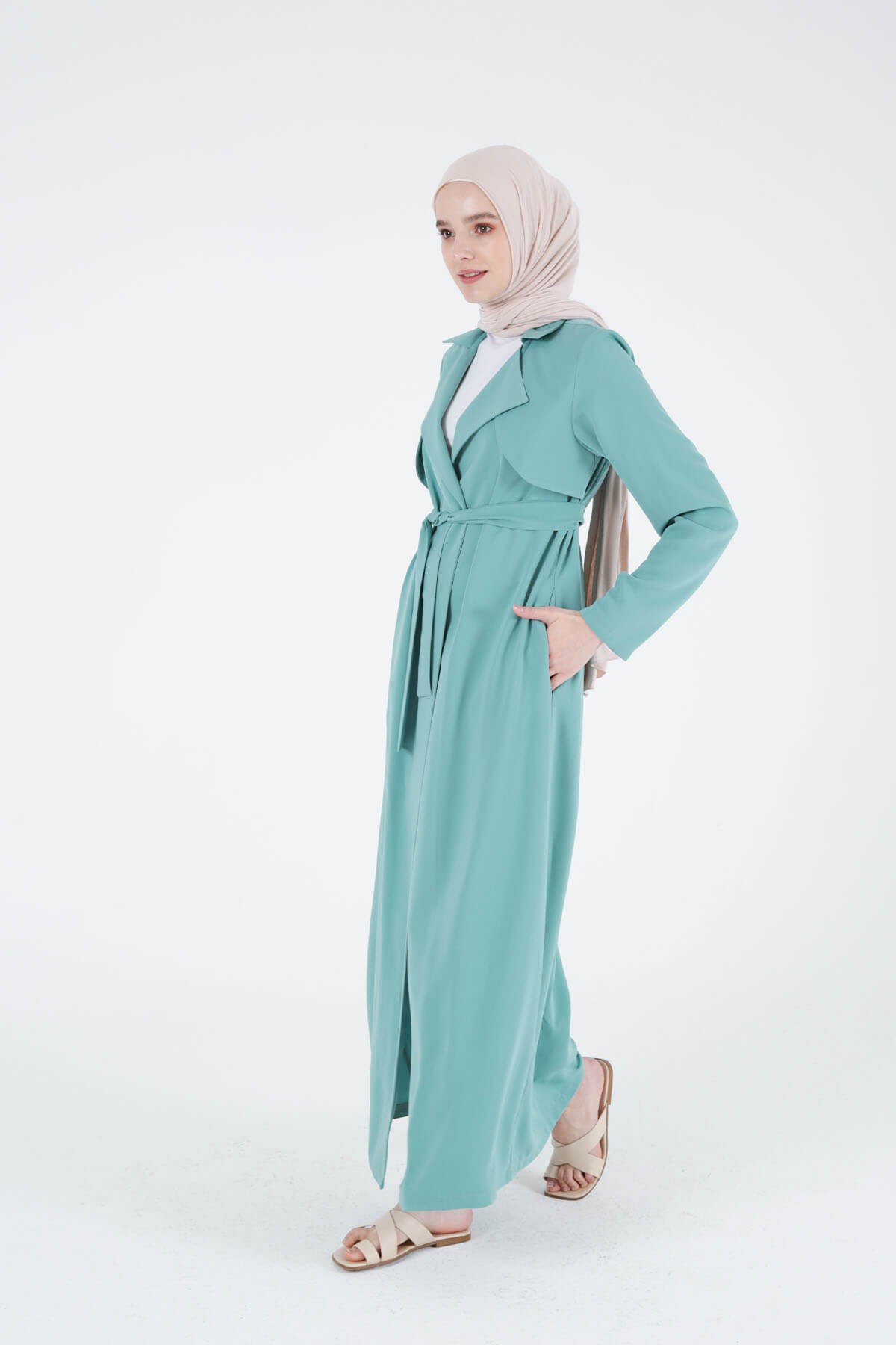 TRENCH DY VERT EAU
