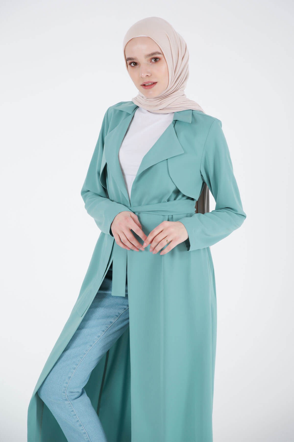 TRENCH DY VERT EAU