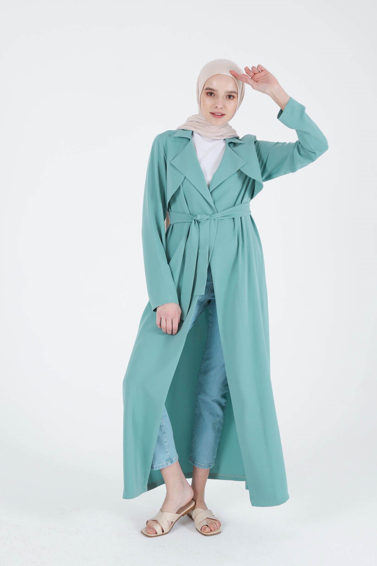 TRENCH DY VERT EAU