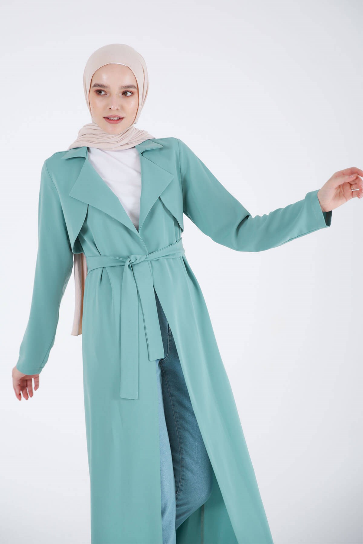TRENCH DY VERT EAU