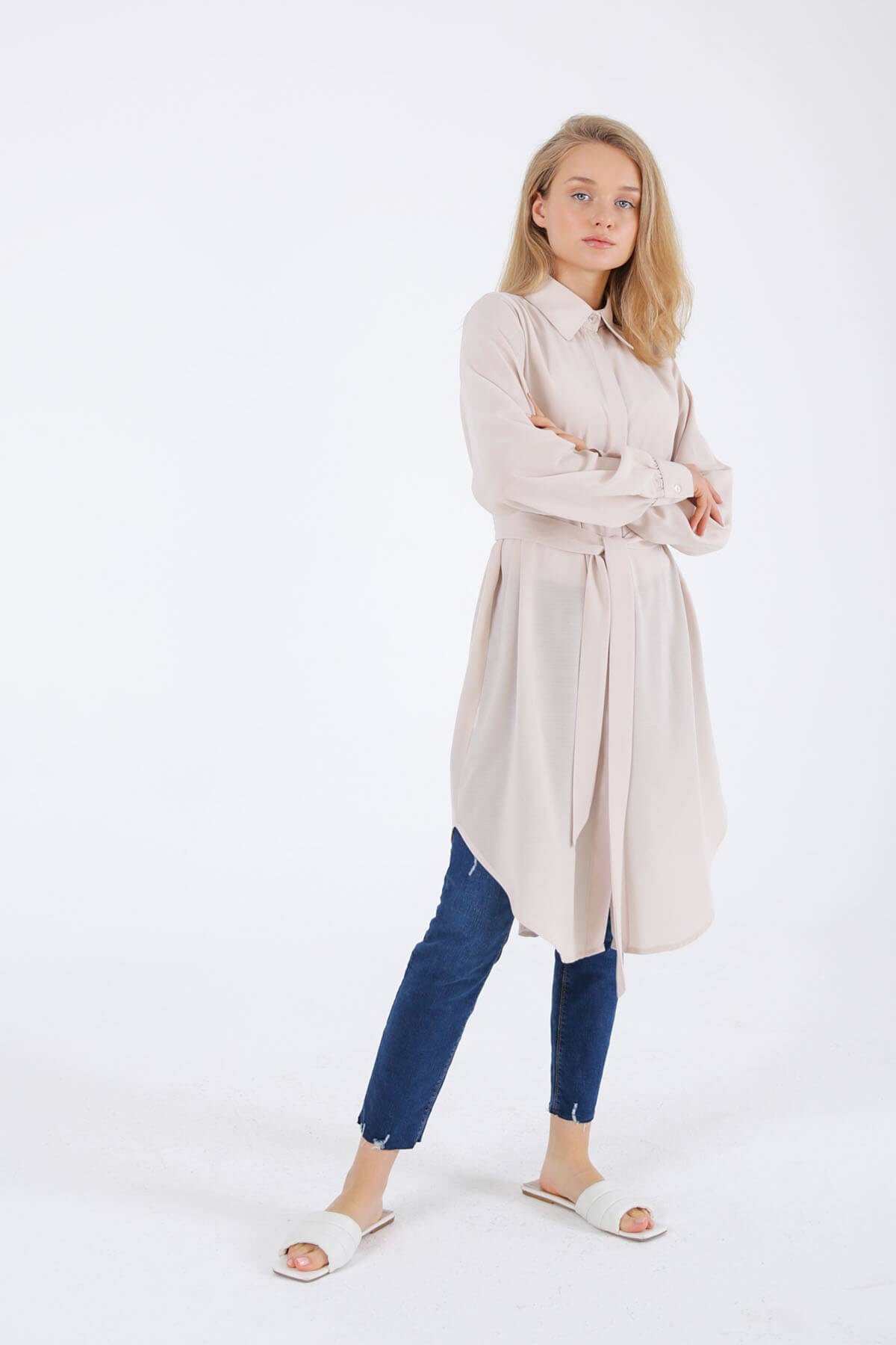 TUNIQUE CHEMISE NUDE