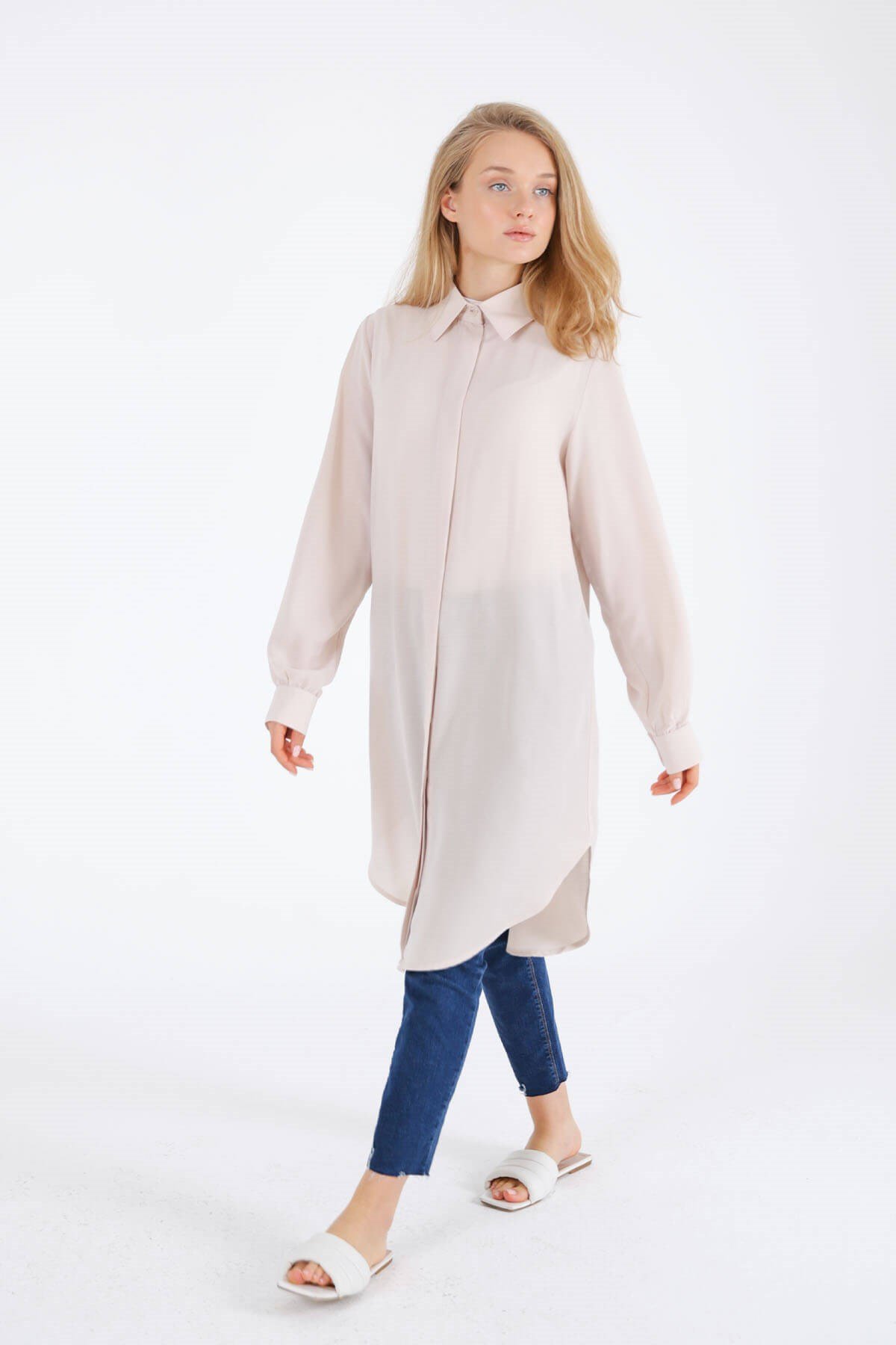 TUNIQUE CHEMISE NUDE