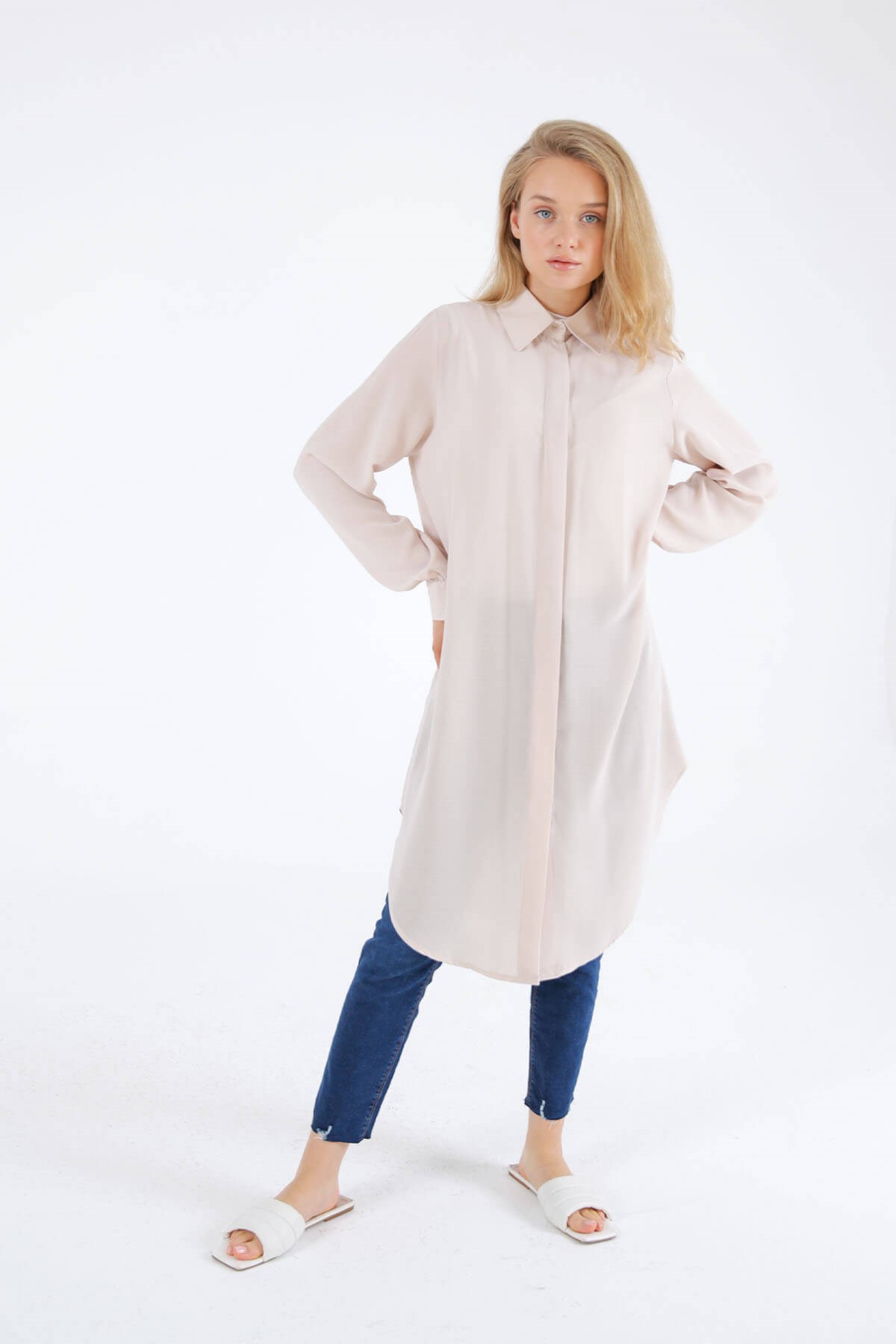 TUNIQUE CHEMISE NUDE