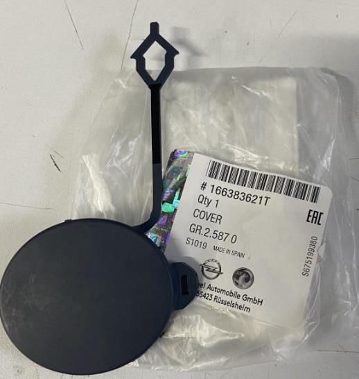 Opel Corsa F Ön Tampon Çeki Demir Kapağı Orijinal Marka 166383621T