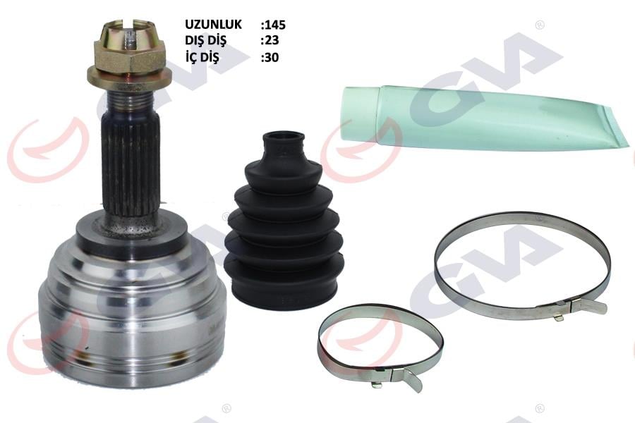 GVAAks Kafası Dış Ön Megane Iı 02-08 -Logan 04-12 1.4/1.6 16V-1.5 Dci Auto/Man 23X30x49 145MmGVA 4411000K