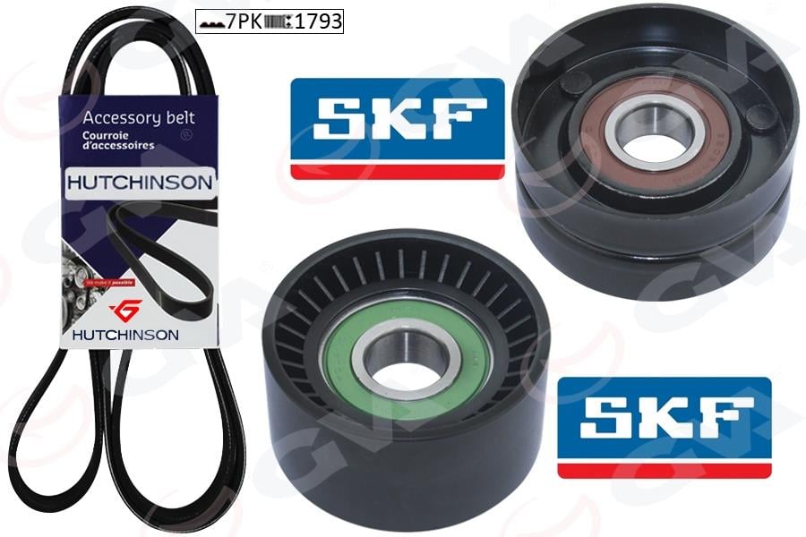 GVAAlternatör Gergi Kiti Kütüksüz Master Iı 1.9-2.5 Dci 02 Laguna Iı 1.9 Dci-2.0 16V 02 K017pk1793GVA 59A1913