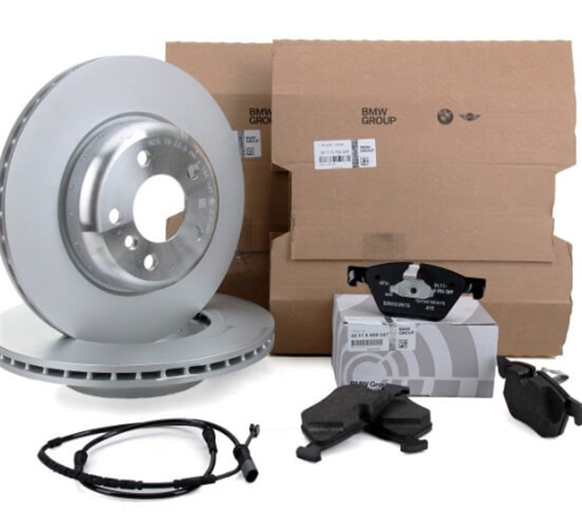 Bmw 5 Serisi F10 Kasa Ön Fren Disk Ve Balata Takımı Orjinal 34116896652-34116858047-34356791958