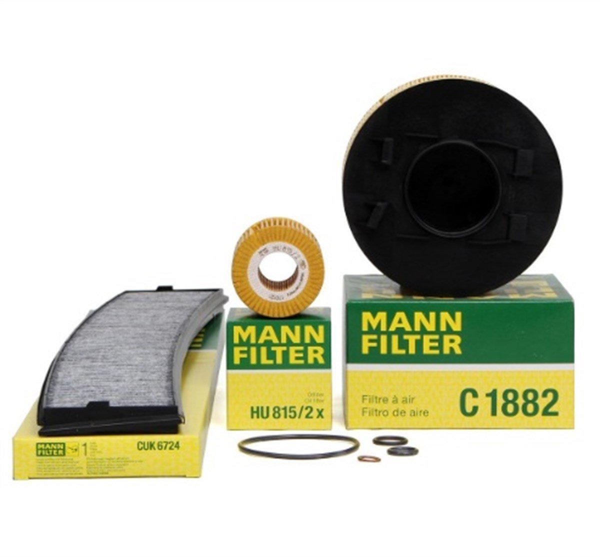 Bmw E46 Kasa 316i 2002-2006 Periyodik Bakım Filtre Seti Mann Marka 11427501676-13717503141-64312182458