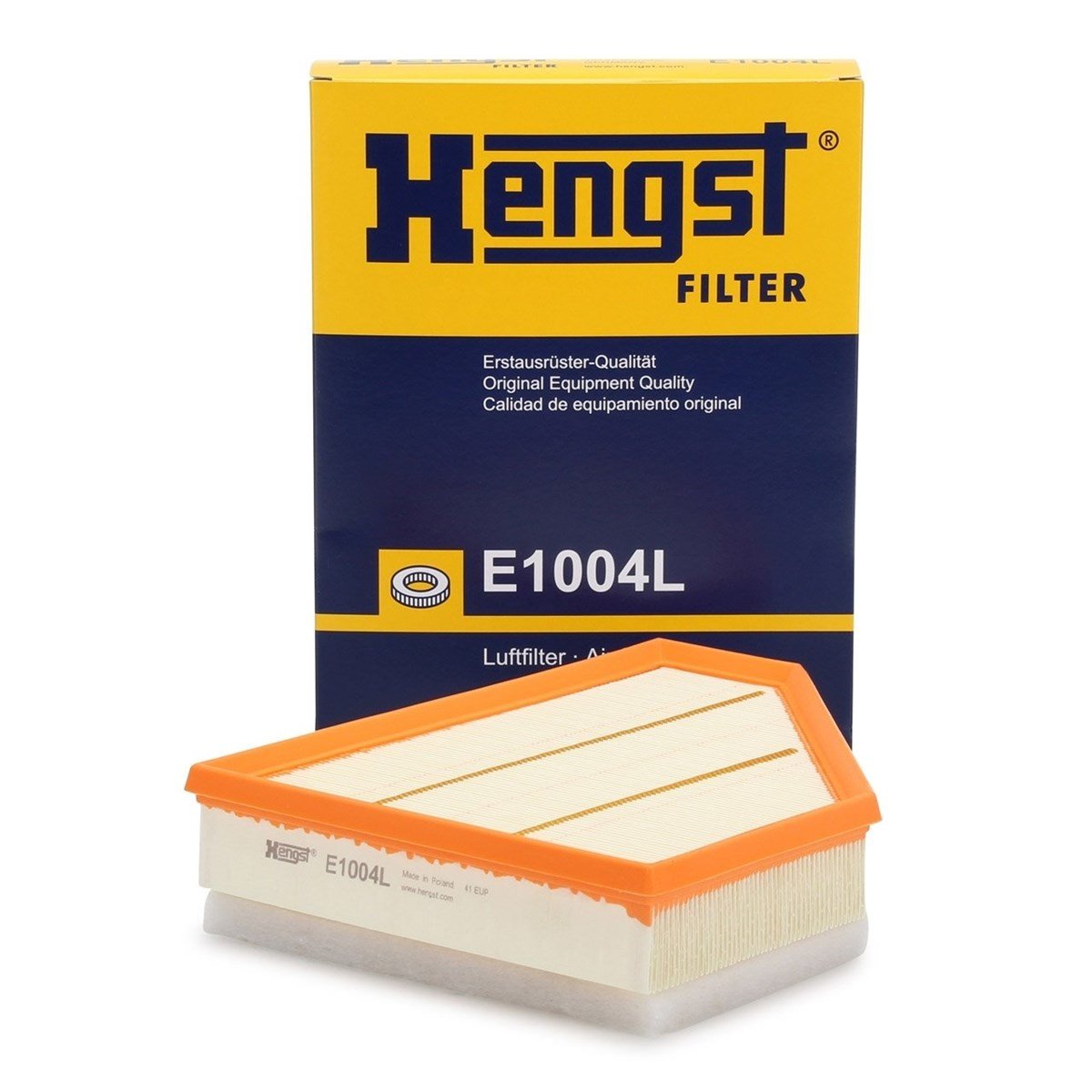 Bmw E90 Kasa 318d 143 HP Hava Filtresi Hengst Marka 13717797465