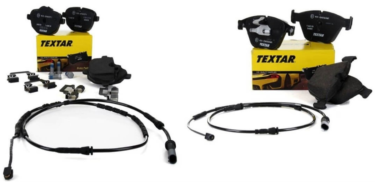 Bmw F10 Kasa 525dx Ön Ve Arka Fren Balata Takımı Textar Marka 34116850885-34216862202-34356791958-34356791962