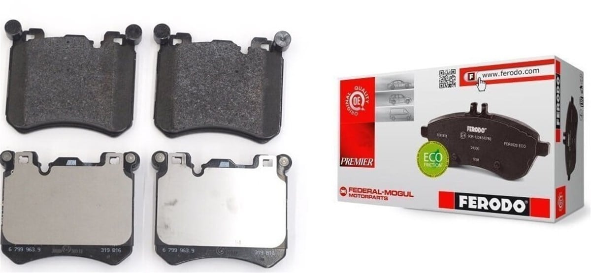Bmw X5 F15 Kasa Ön Fren Balata Takımı (M-Spor Tip) Ferodo Marka 34116799964