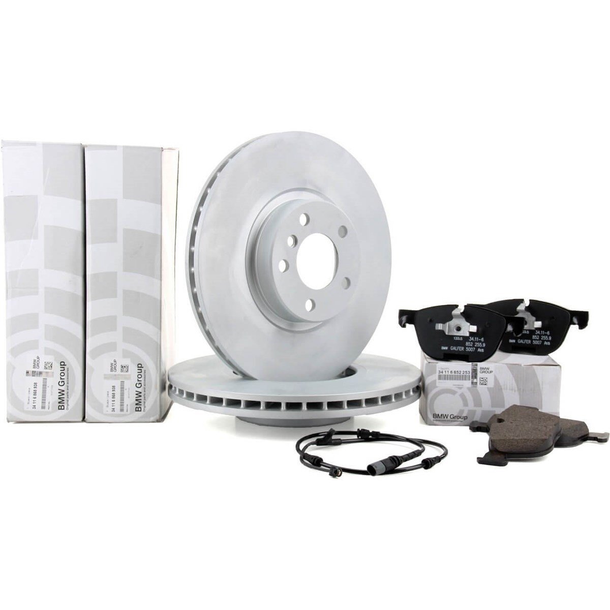 Bmw X6 Serisi E71 Kasa Ön Fren Disk Ve Balata Takım Set Orjinal 