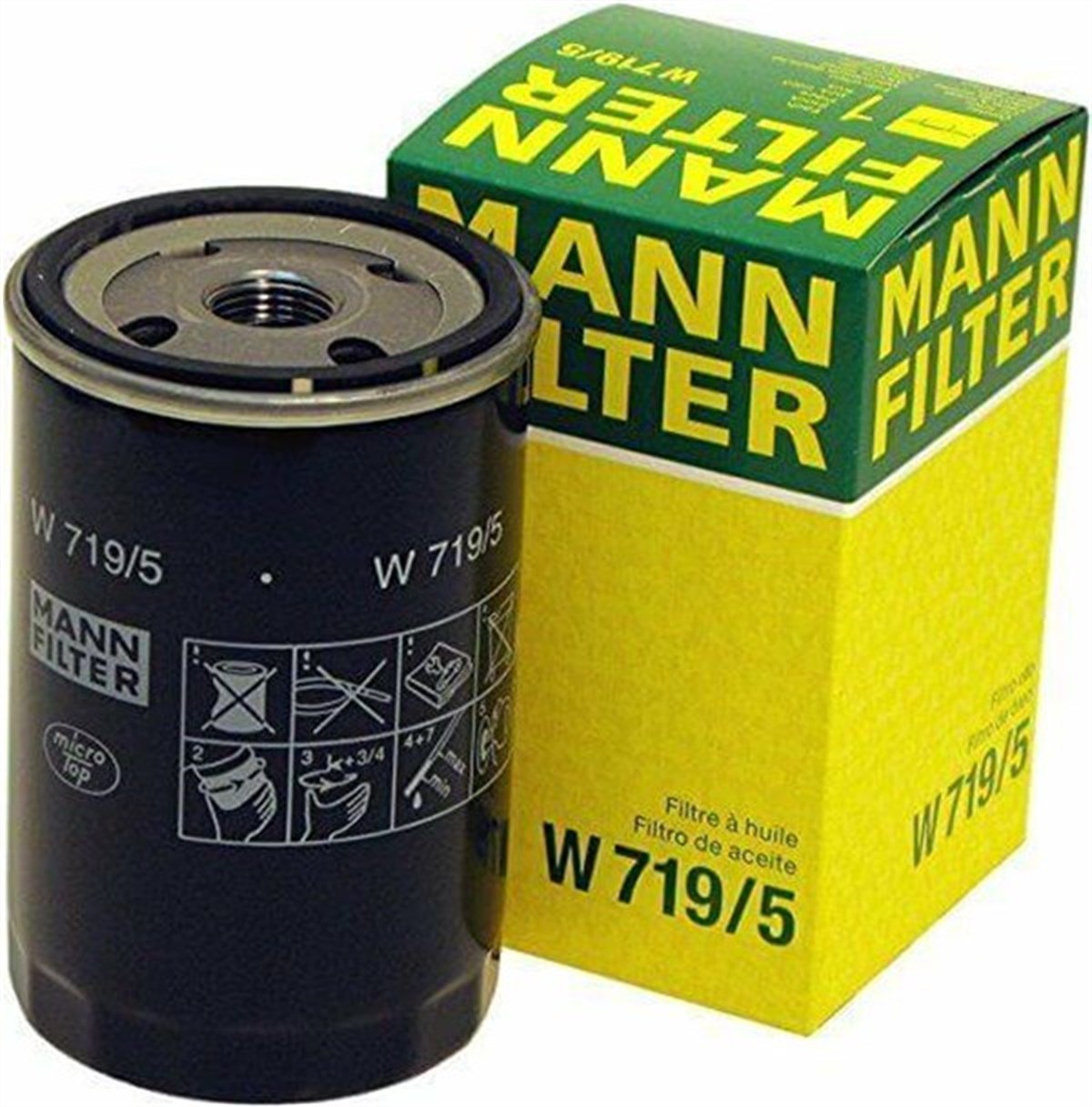 Bora 1.6 1.8 Yağ Filtresi Mann
