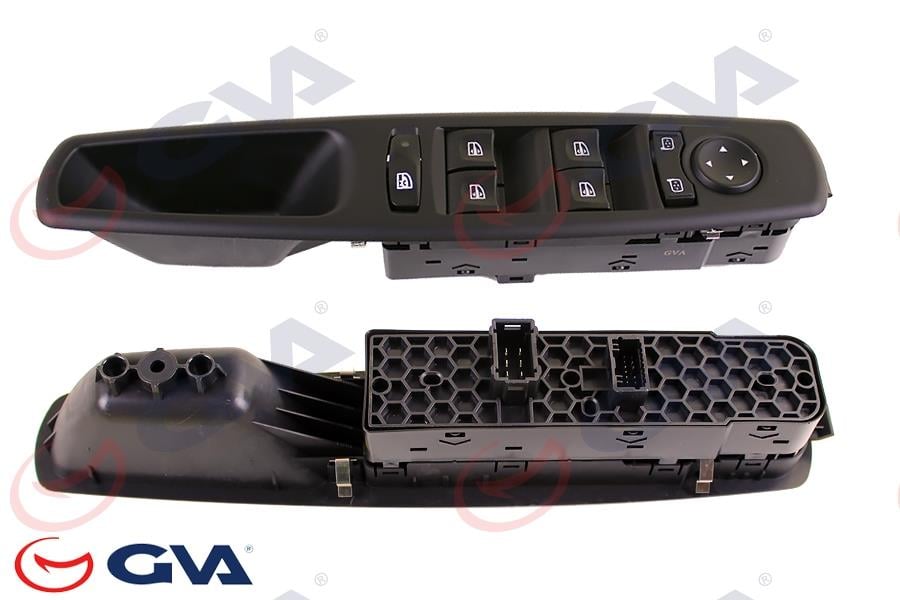 GVACam Açma Anahtarı Ön Sol Komple Renault Megane Iıı 09 Fluence 09 Dörtlü Merkezi Kilit Düğmeli Ayna AyarlıGVA 8011013