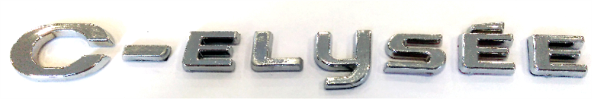 Citroen C-Elyse 2012-2020 Bagaj C3 Yazısı Psa Marka 9678485180