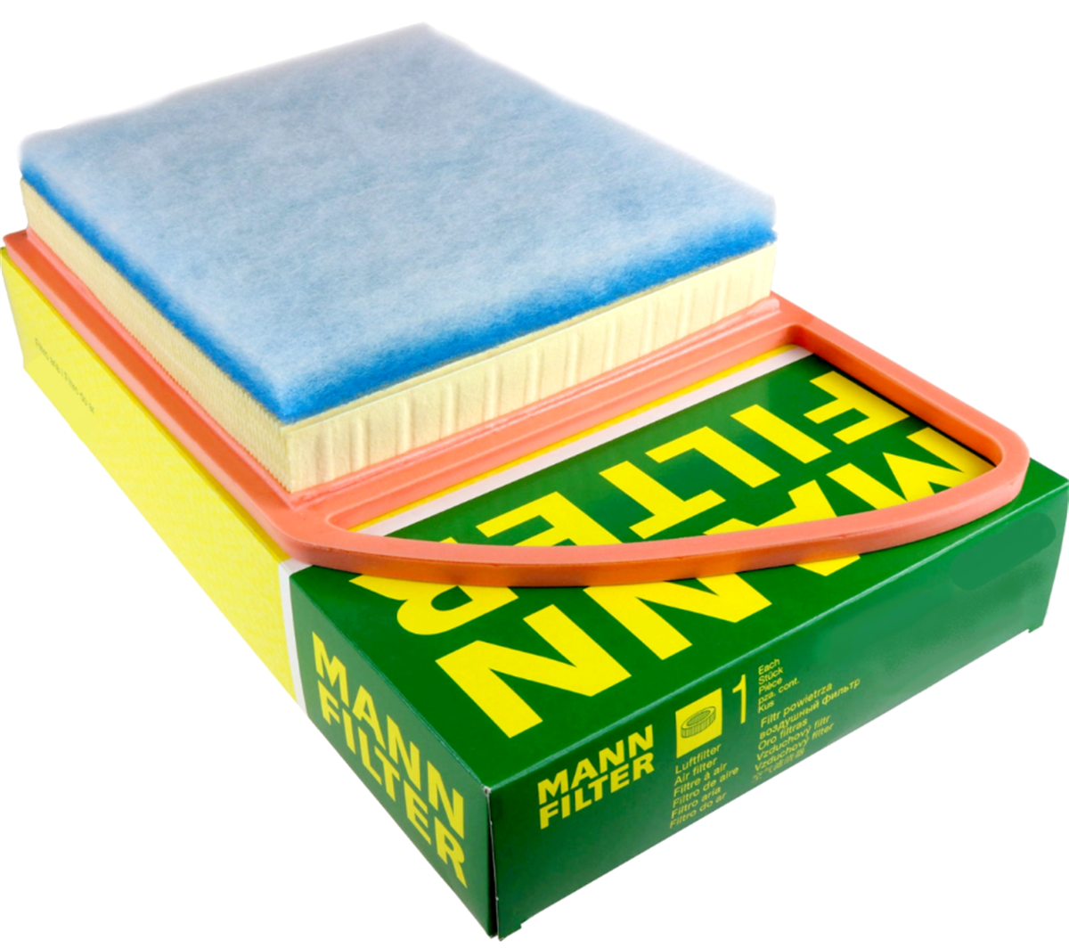 Citroen C-Elysee 1.6 Hdi Dizel Euro 5 Hava Filtresi Mann Marka Orjinal MAN.C3585