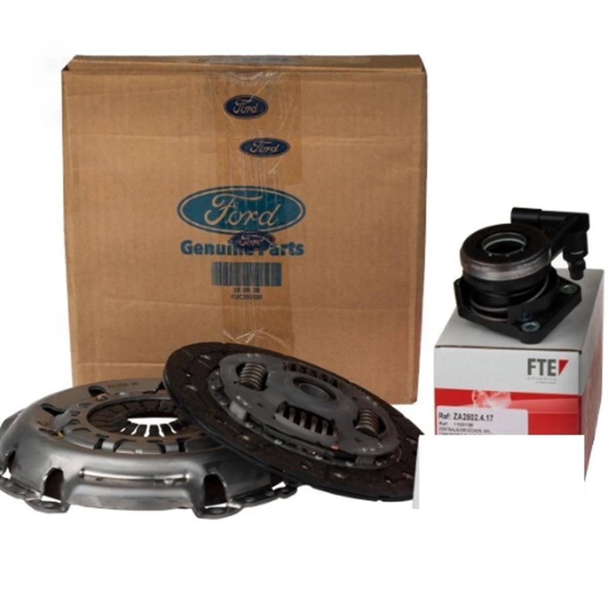 Ford Fiesta 2002-2007 Debriyaj Seti ( Baskı+Balata+Bilya)1.25 Benzinli Ford Orjinal Marka 8V217A564AD-8V217540A1E