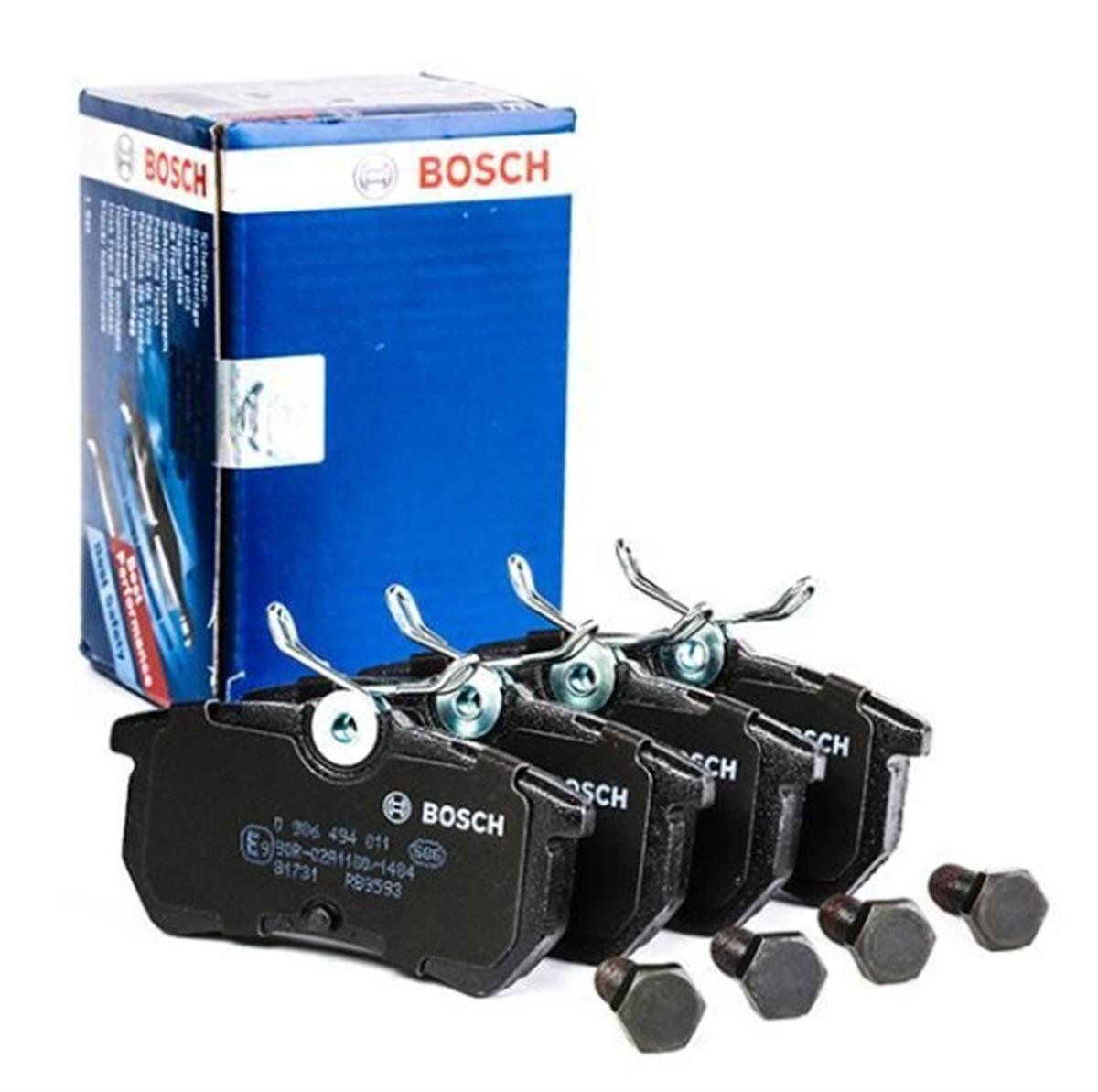 Ford Focus 1998 - 2005 Model Arası Arka Fren Disk Balatası Bosch Marka 98AX2M008BB