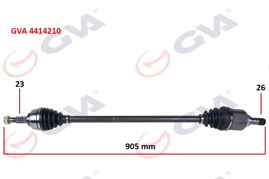 GVAKomple Aks Sağ Symbol-Thalıa/Logan Iı 1.5 Dcı 12- Abs LıGVA 4414210