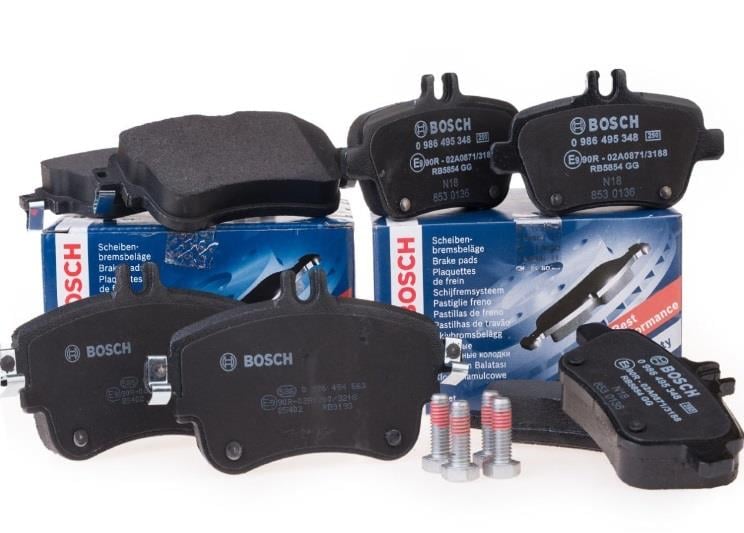 BOSCHMercedes CLA Serisi W117 Ön Ve Arka Fren Balata Seti Bosch Marka A0074209520-A0004203002A0074209520-A0004203002