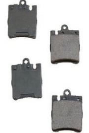 FerodoMercedes W209 Kasa CLK 200 Spor Paket Arka Fren Balata Takımı Ferodo Marka A0034205220A0034205220