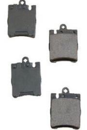 FerodoMercedes W209 Kasa CLK 200 Spor Paket Arka Fren Balata Takımı Ferodo Marka A0034205220A0034205220