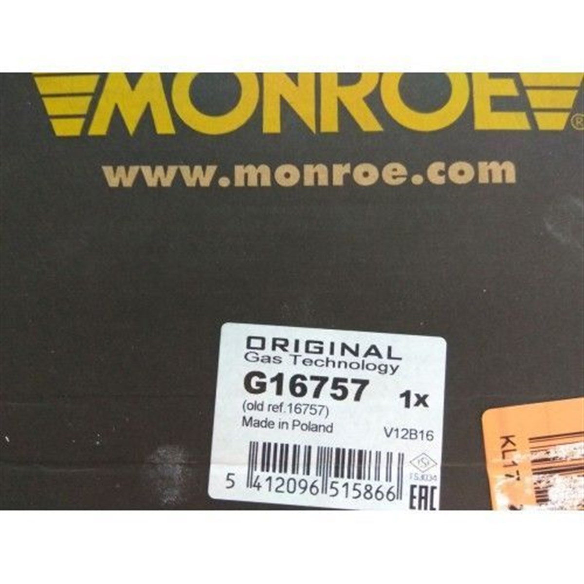 Opel Vectra B Ön Sol Amortsiör Monreo Marka