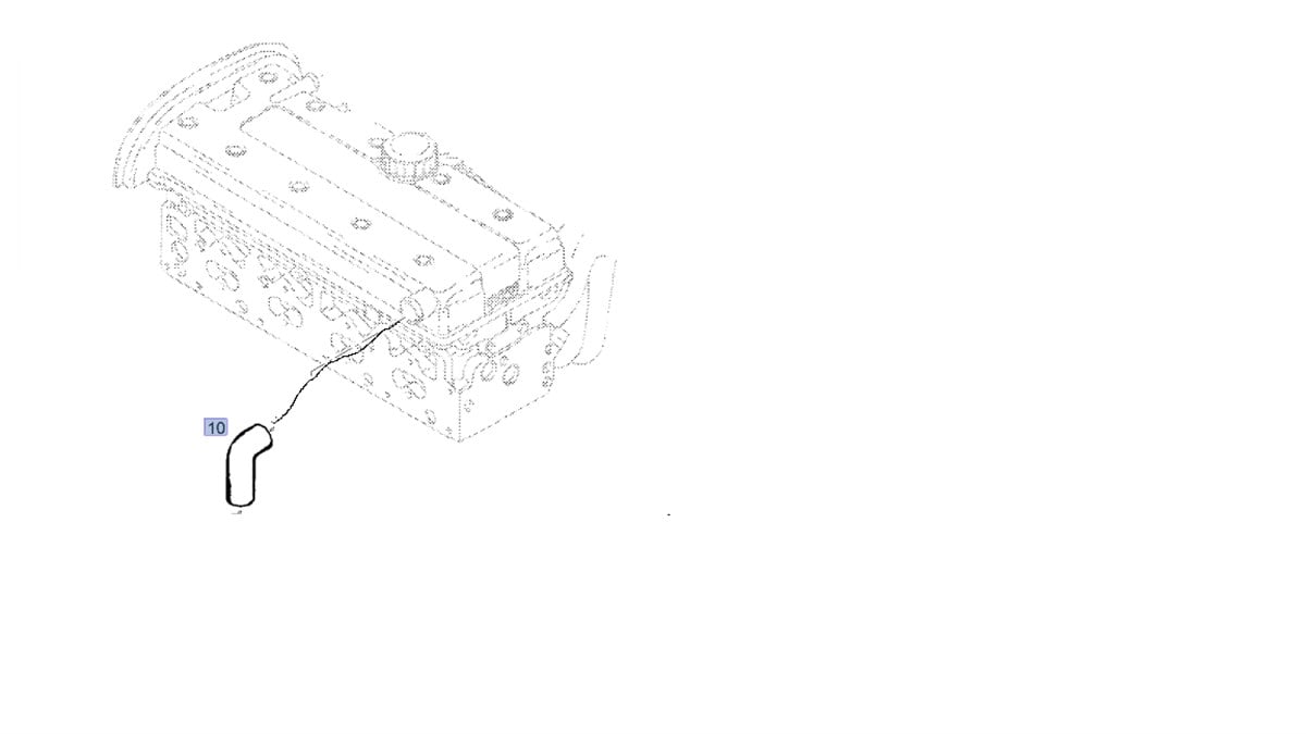 Opel Vectra B X20XEV Havalandırma  Borusu 