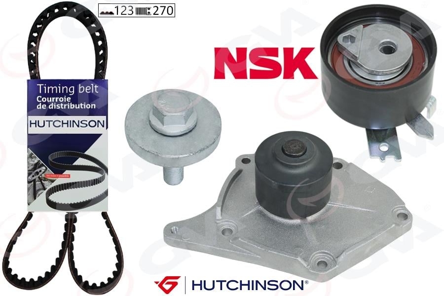 GVASu Pompalı Trıger Setı 123 Dıs 27Mm Clıo Iı 01 06 Megane Iı 04 Kango 01 Mıcra Iıı 04 Duster 10 1.5 Dcı K9k Euro 3 Euro 4GVA 59WPK1422H-1