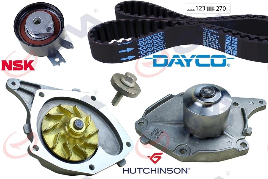 GVASu Pompalı Trıger Setı 123 Dıs 27Mm Clıo Iı 01 06 Megane Iı 04 Kango 01 Mıcra Iıı 04 Duster 10 1.5 Dcı K9k Euro 3 Euro 4GVA 59WPK1422D-1
