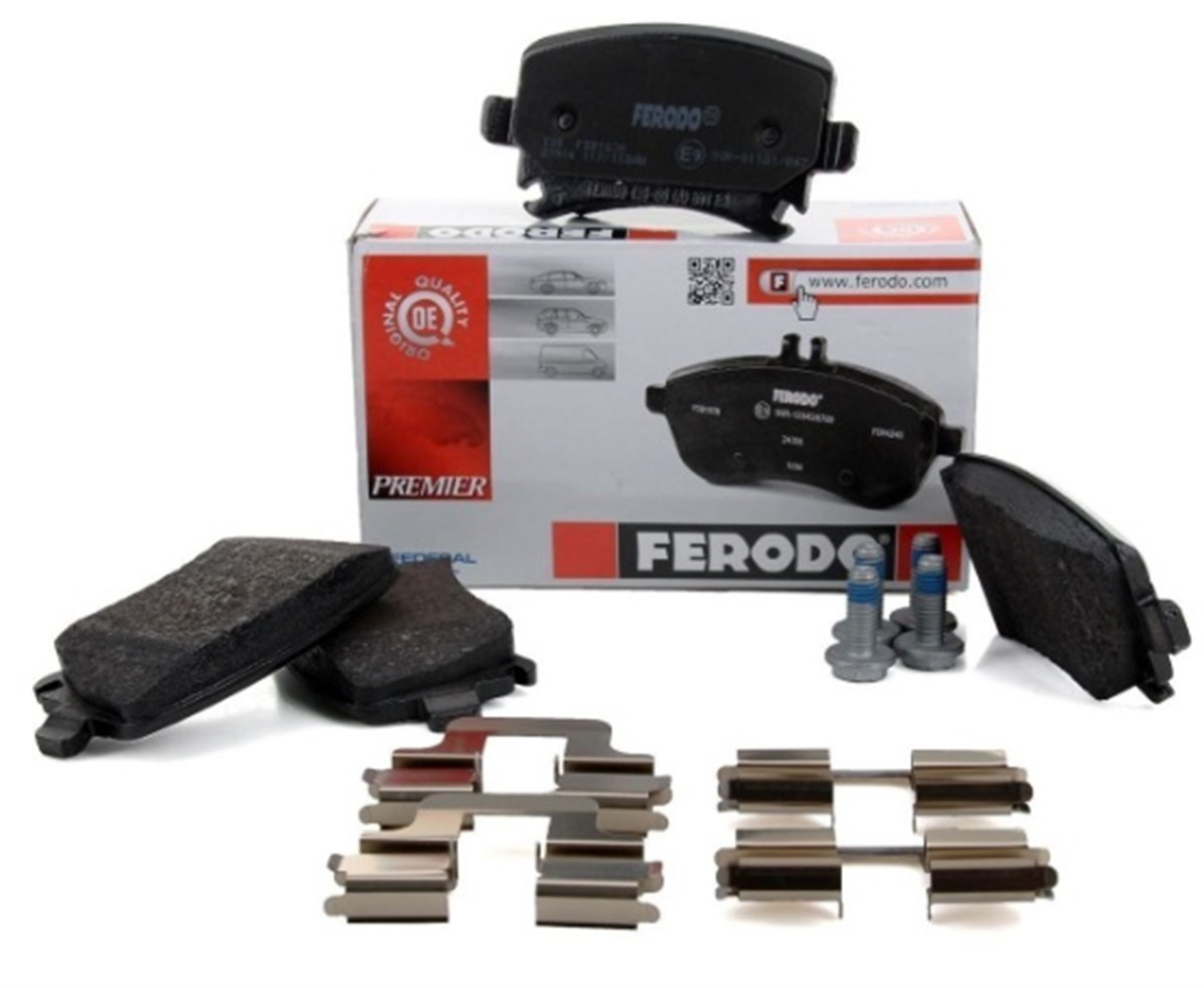 Volkswagen Passat 2005 - 2010 Arka Fren Balatası Ferodo Marka 1K0698451K