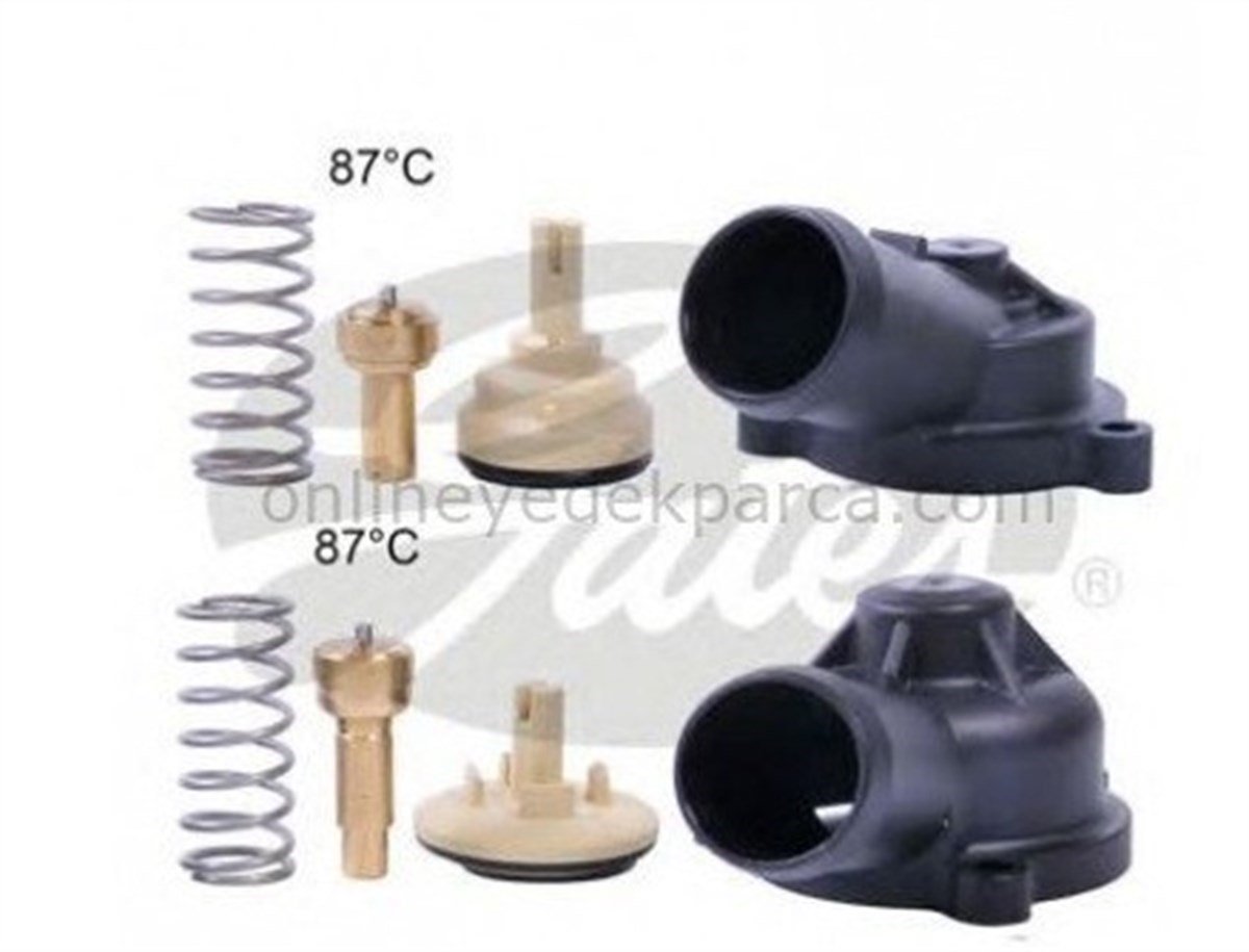 Volkswagen Passat 2006 - 2010 1.4TSI Çift Termostat Tamir Takımı Gates Marka 03C121111H