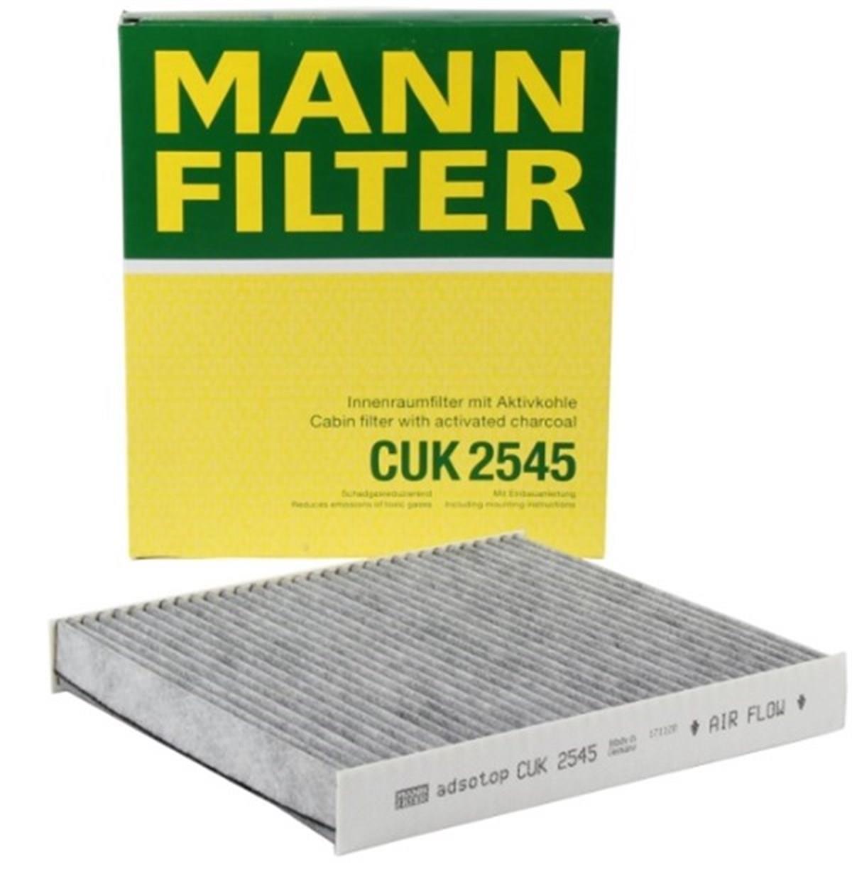 Volkswagen Polo 2003-2005 1.4 TDI Karbonlu Polen Filtresi Mann Marka 4638300018