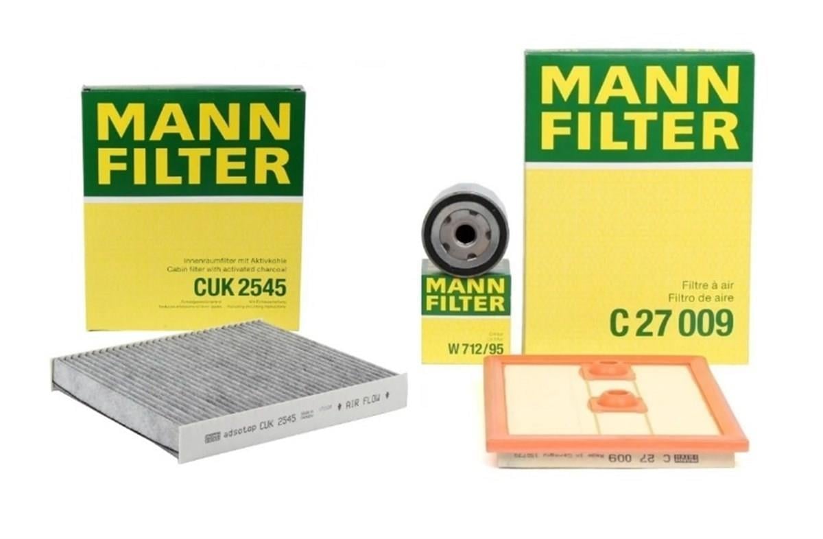 Volkswagen Polo V 1.2 TSI Periyodik Bakım Seti Mann Marka 04E115561-04E129620-4638300018