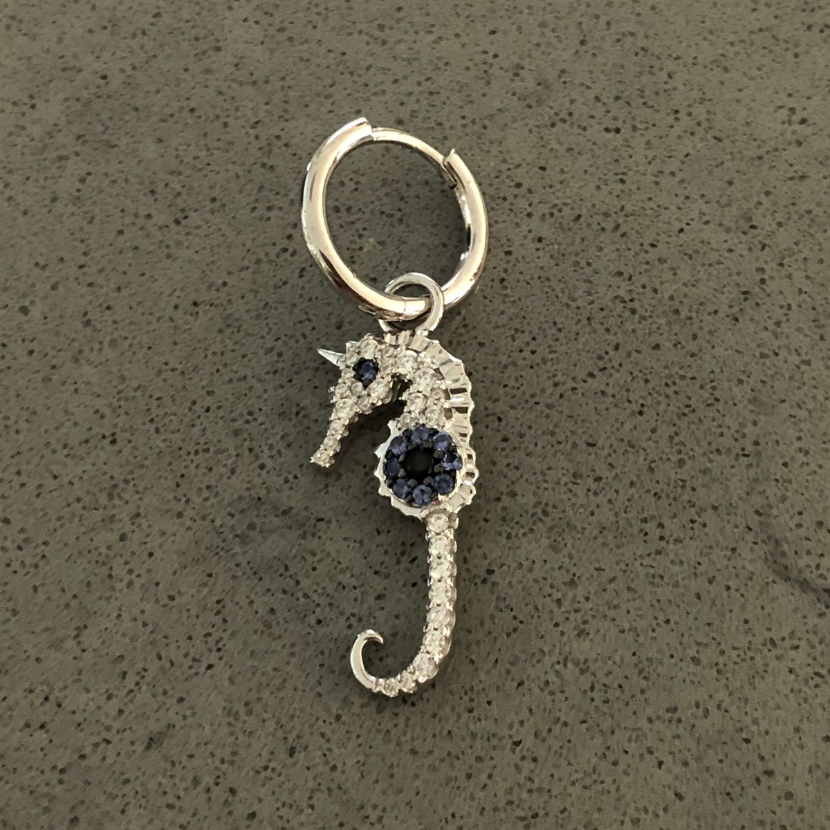 Deniz Atı Figür İthal Küpe