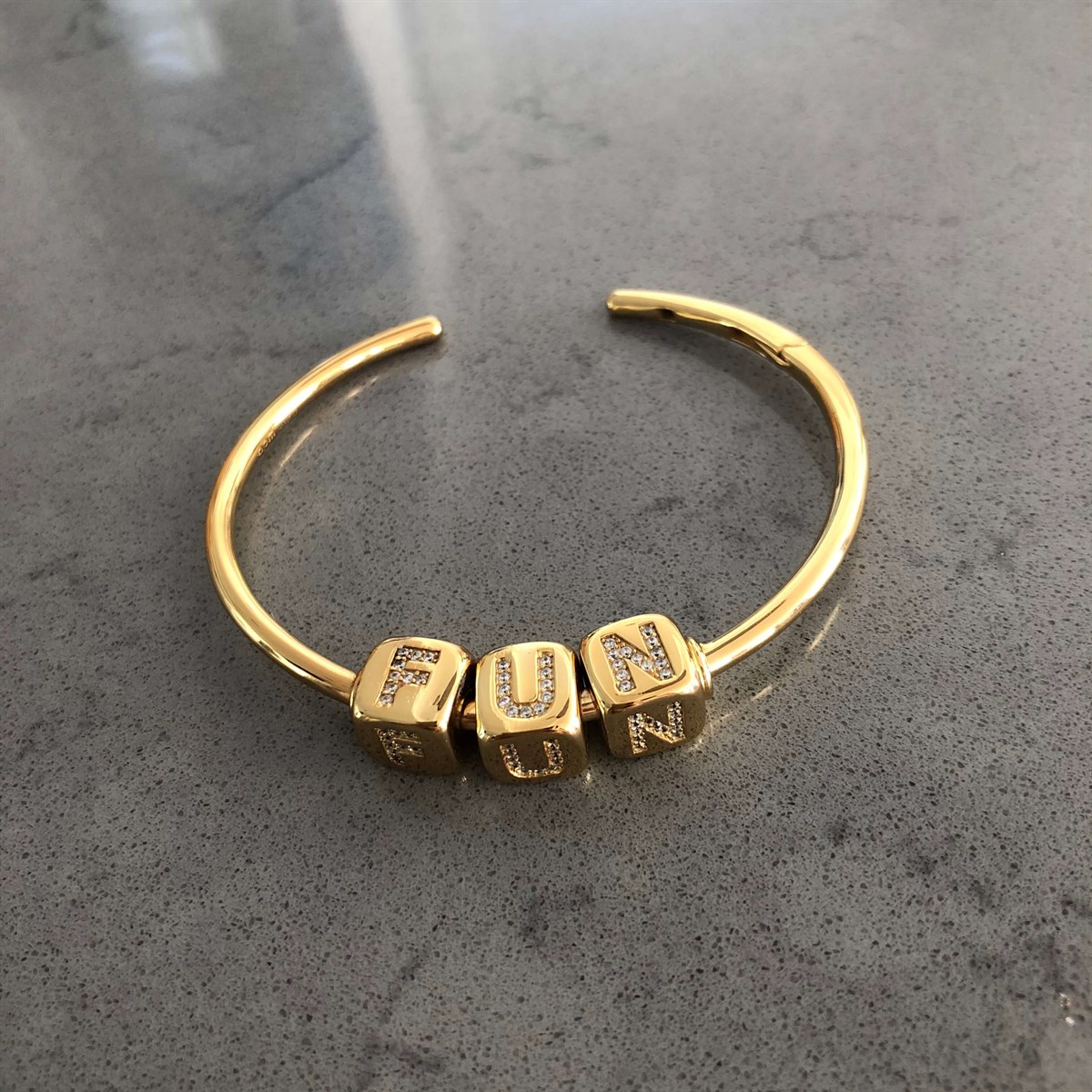 Fun Gold İthal Bileklik