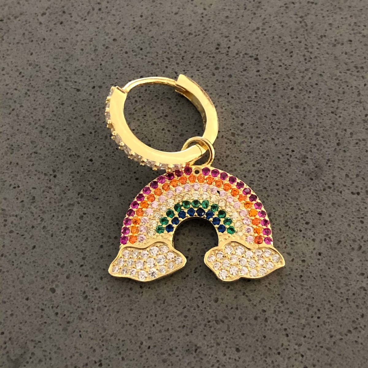 Gökkuşağı İthal Küpe