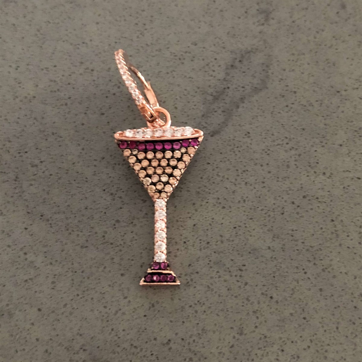 Kadeh Figür İthal Küpe