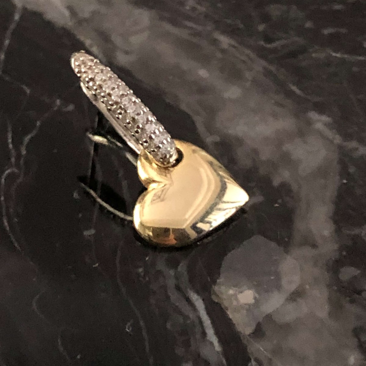 Kalp Gold Küpe