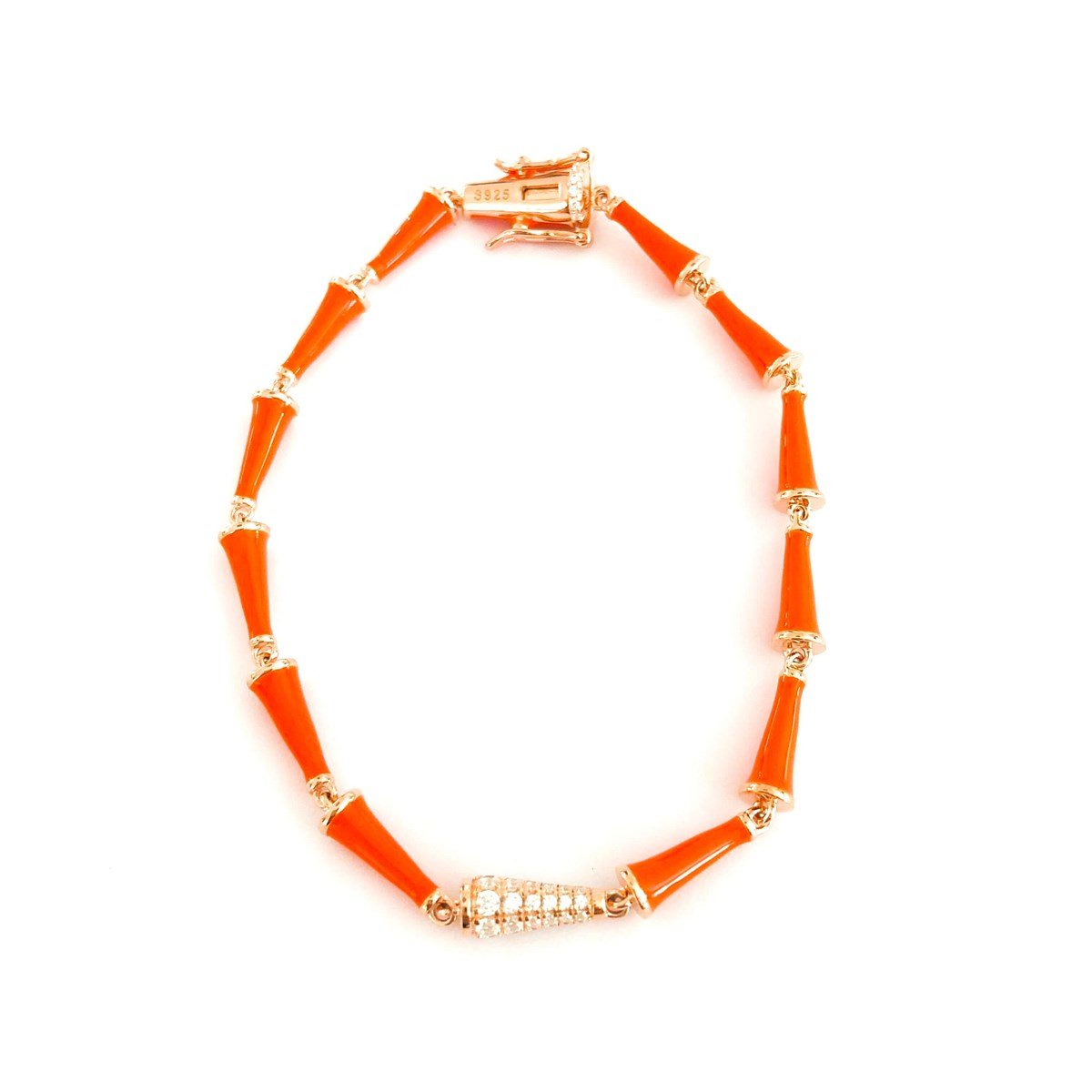 Neon Oranj İthal Bileklik