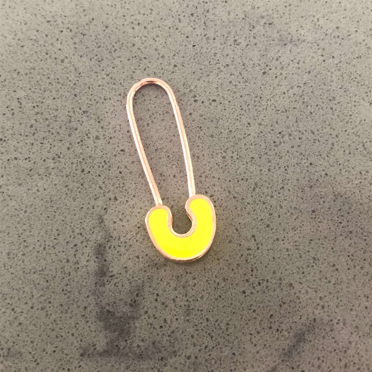 Neon Sarı Firkete Küpe