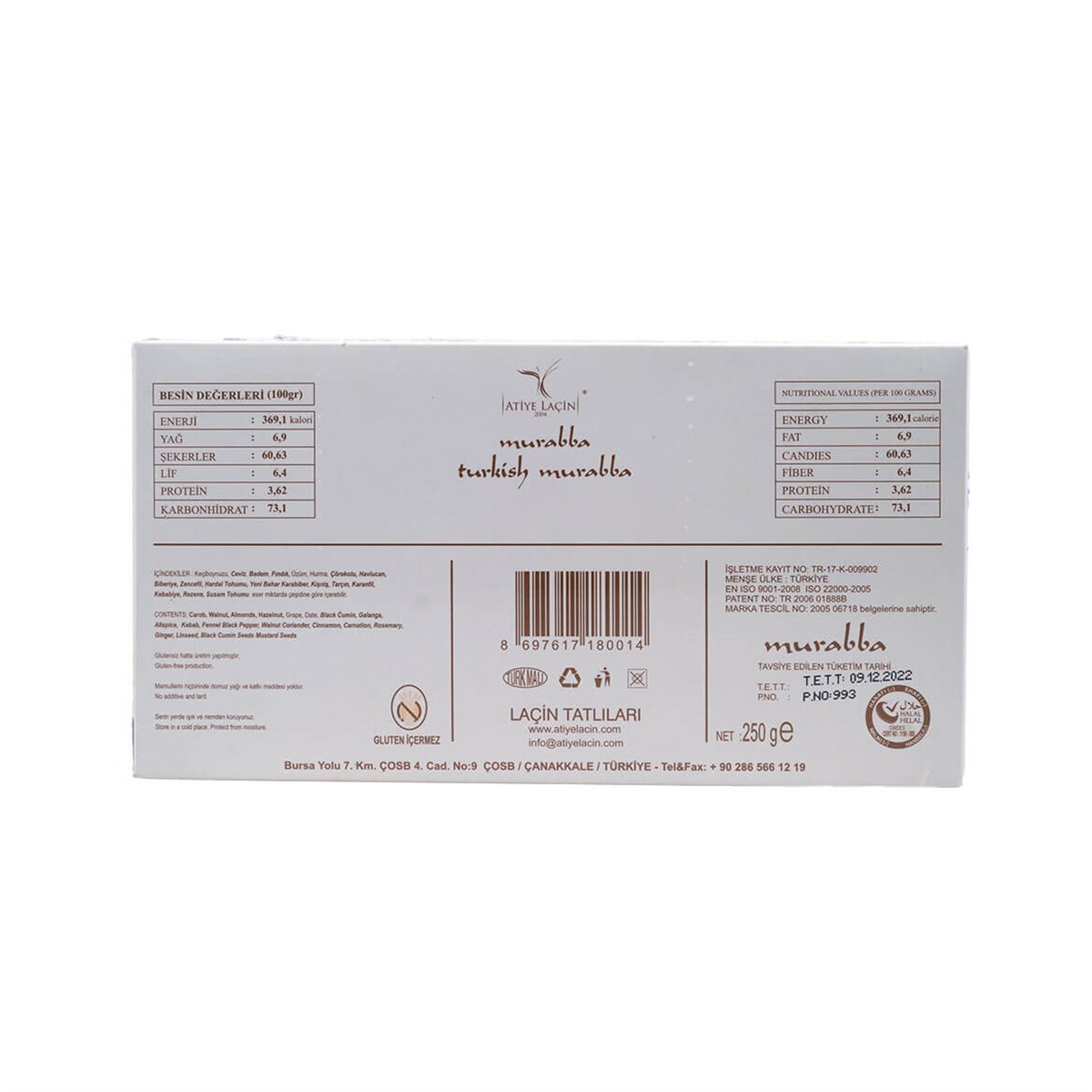 MurabbaAL250 GR MU.K.