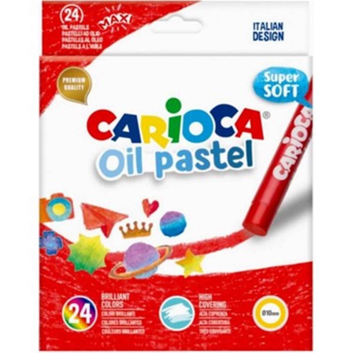 Carioca Super Soft 24 lü Yağlı Pastel Boya