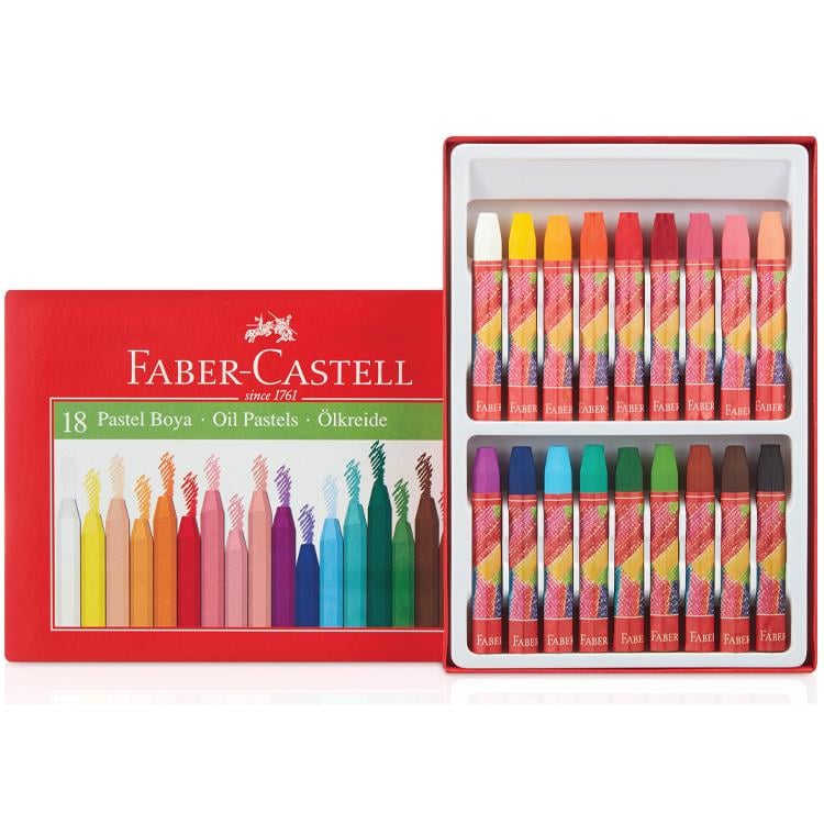 Faber-Castell Pastel Boya 18 Renk